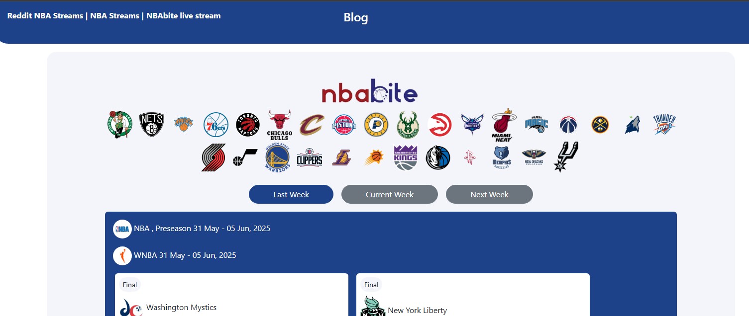 NBABite NBA streaming